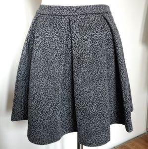Dynamite Animal Print Full Circle Mini Skirt